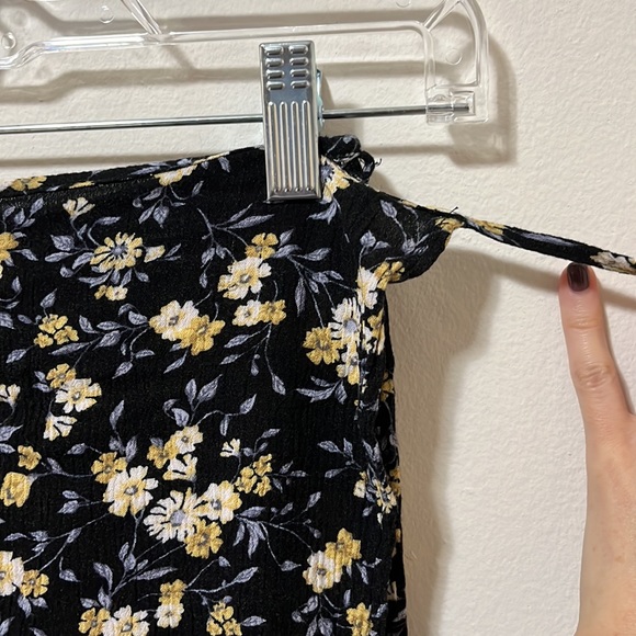 Floral midi wrap skirt - Picture 2 of 3